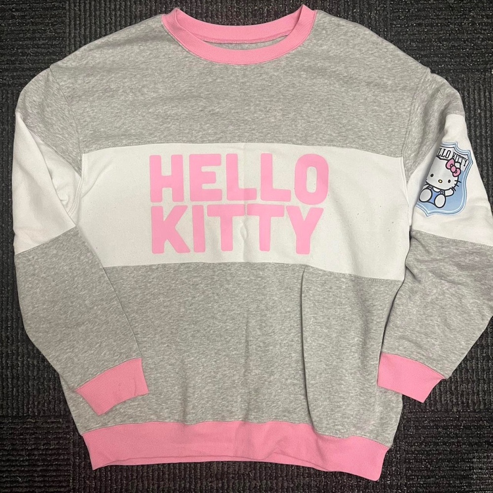 Hello Kitty Colorblock Sweatshirt Women's